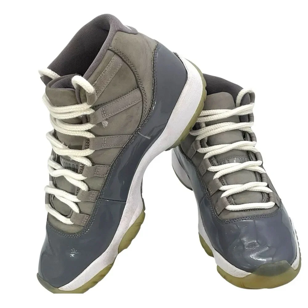 Air Jordan 11 Retro Cool Grey Men’s Size 7.5 Gray White Sneakers